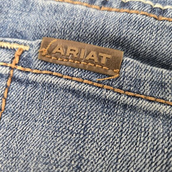 Ariat Men's Western Jeans M5 Slim Straight Embroidered Pockets Stretch size 31 - Picture 13 of 16